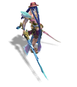 Ocean Song Yone Rose Quartz chroma