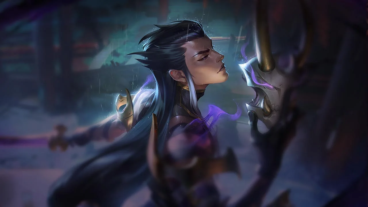 Inkshadow Yone splash art