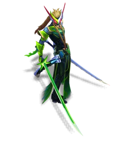 Masked Justice Yone Emerald chroma