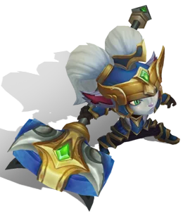 Battle Regalia Poppy Sapphire chroma