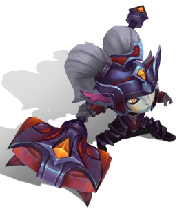 Battle Regalia Poppy Obsidian chroma