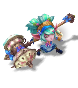 Cafe Cuties Poppy Aquamarine chroma