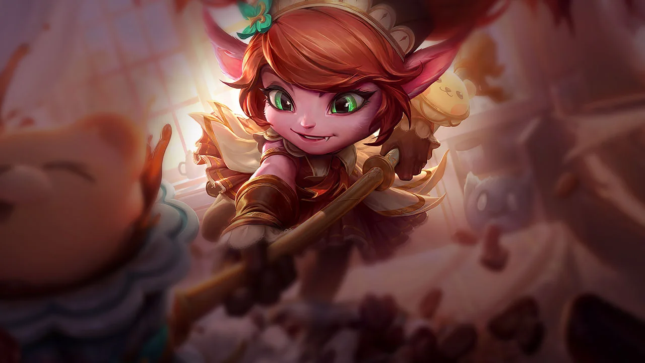 Cafe Cuties Poppy splash art