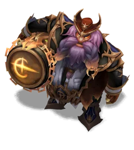 High Noon Gragas Obsidian chroma