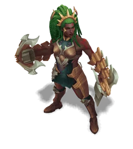 Chosen of the Wolf Ambessa Emerald chroma