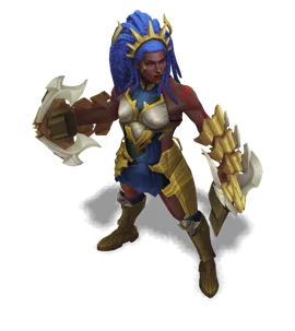 Chosen of the Wolf Ambessa Sapphire chroma