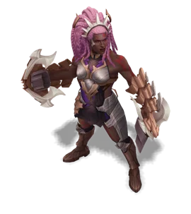 Chosen of the Wolf Ambessa Rose Quartz chroma