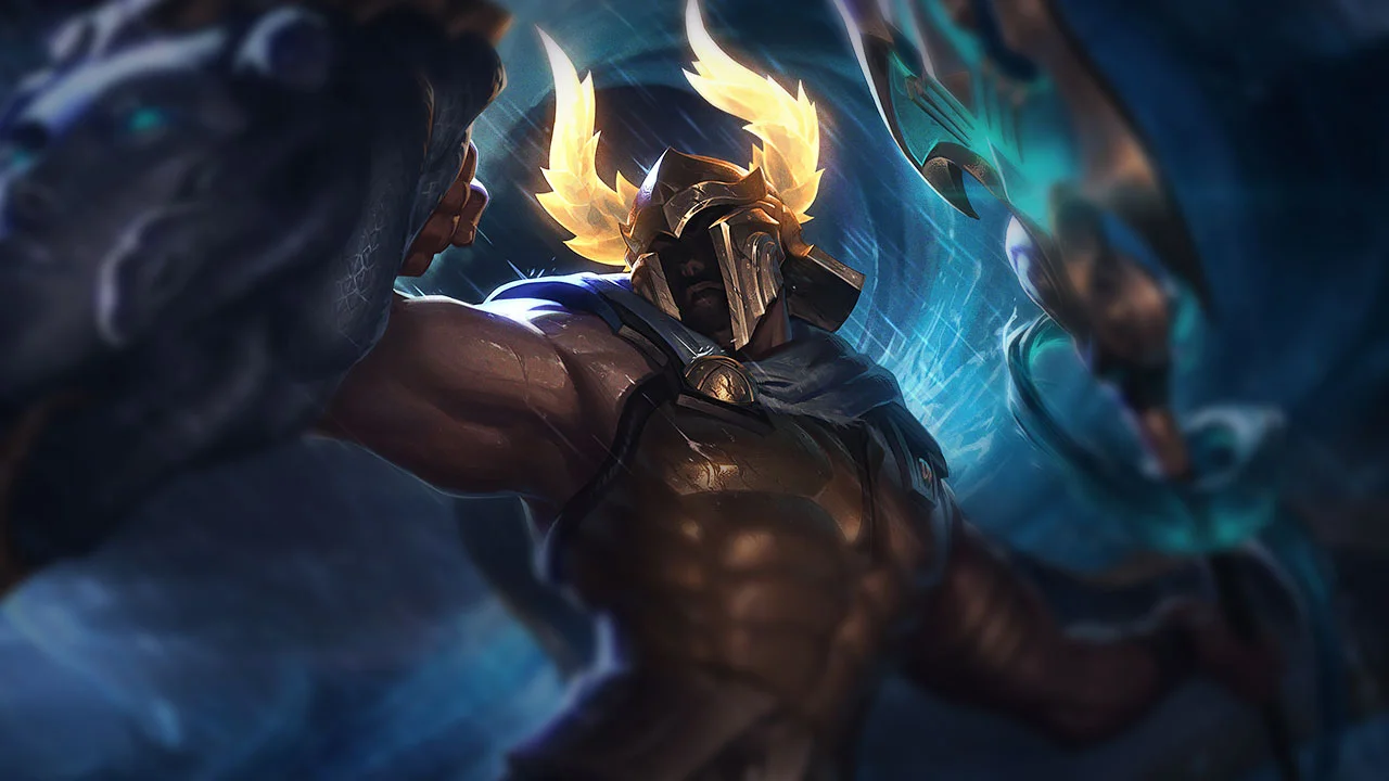Perseus Pantheon splash art