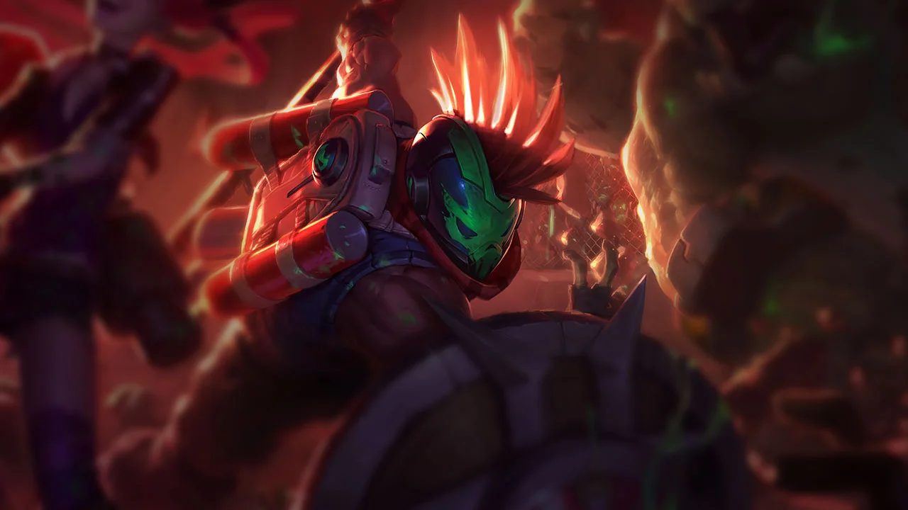 Zombie Slayer Pantheon splash art