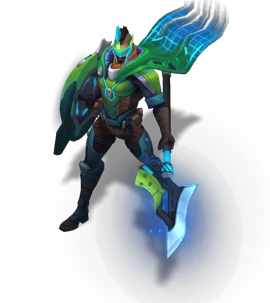 Pulsefire Pantheon Emerald chroma