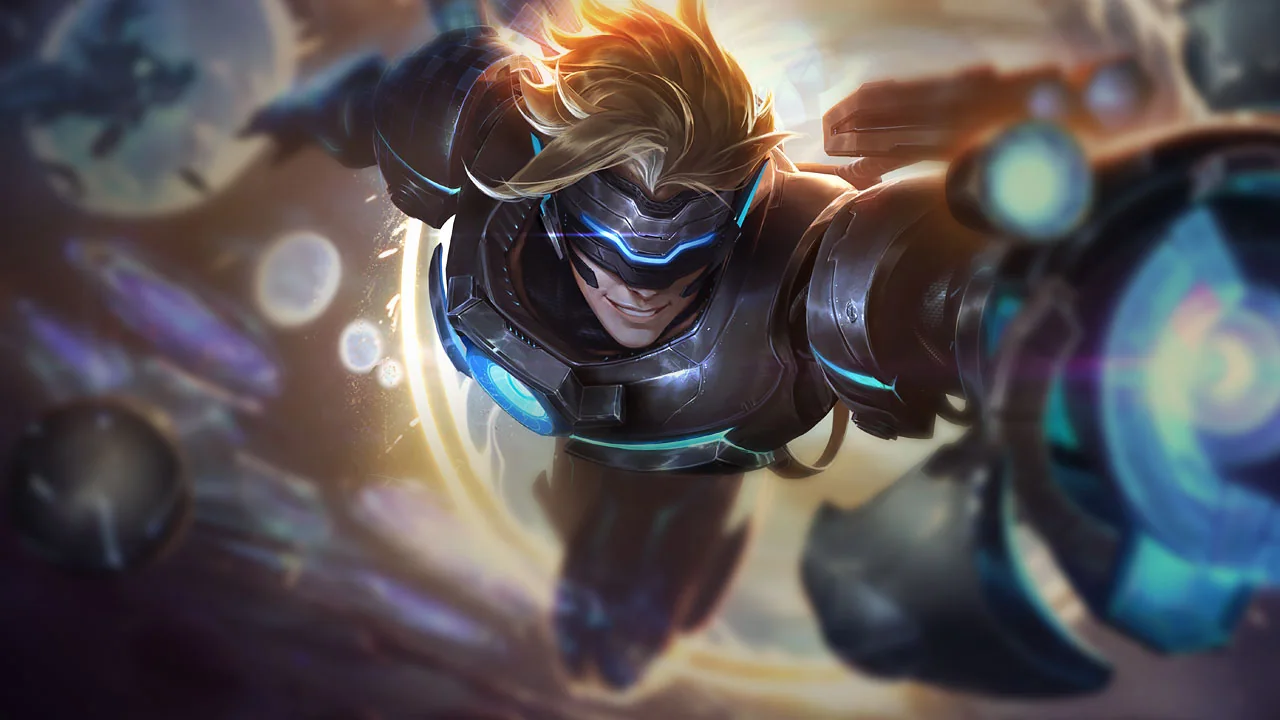Pulsefire Ezreal splash art