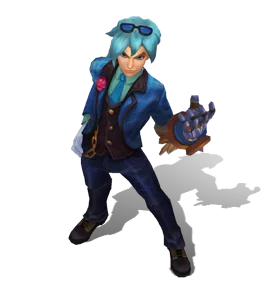 Debonair Ezreal Striped chroma