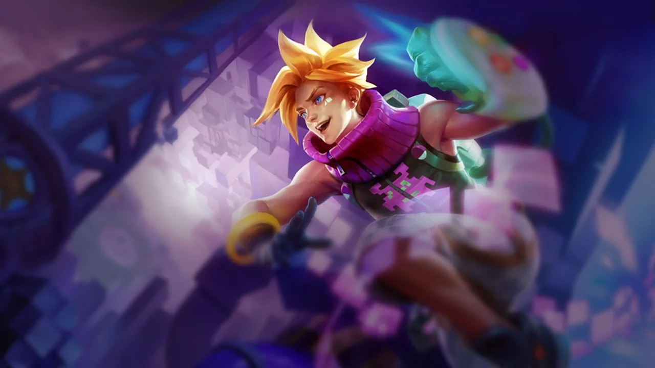 Arcade Ezreal splash art