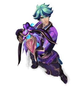 Porcelain Protector Ezreal Tanzanite chroma