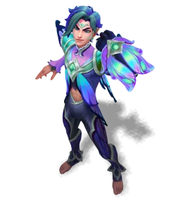 Faerie Court Ezreal Sapphire chroma