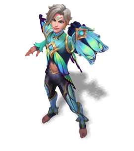 Faerie Court Ezreal Turquoise chroma