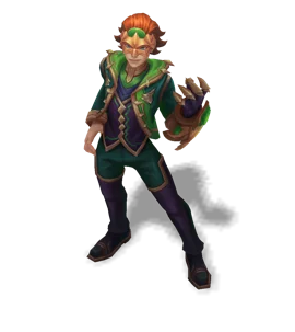 Masque of the Black Rose Ezreal Emerald chroma
