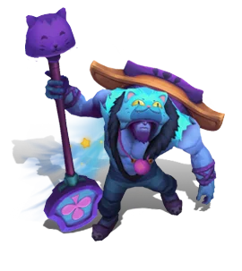 Meowrick Yorick Turquoise chroma