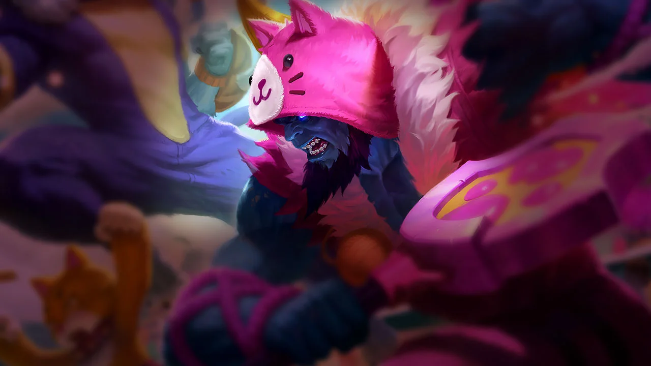 Meowrick Yorick splash art