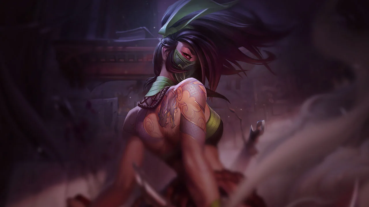 Original Akali splash art