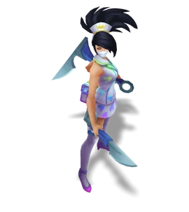 Nurse Akali Rainbow chroma