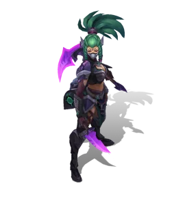Headhunter Akali Tanzanite chroma