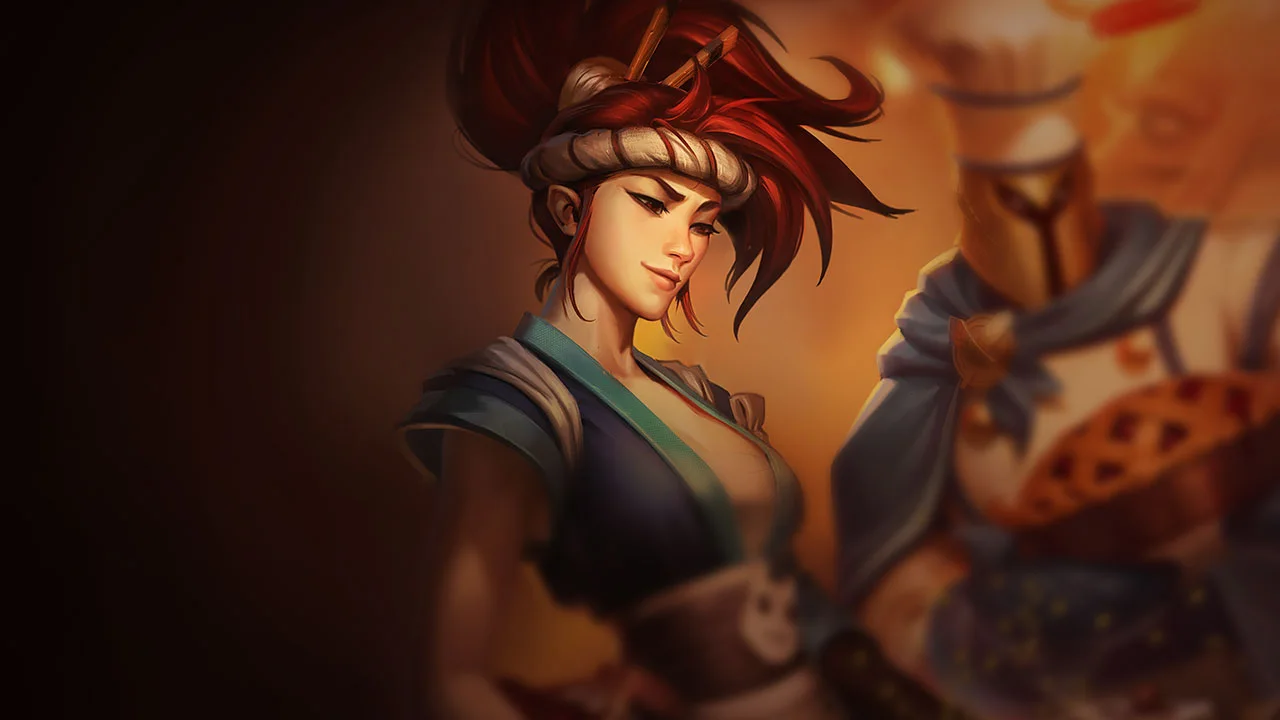 Sashimi Akali splash art