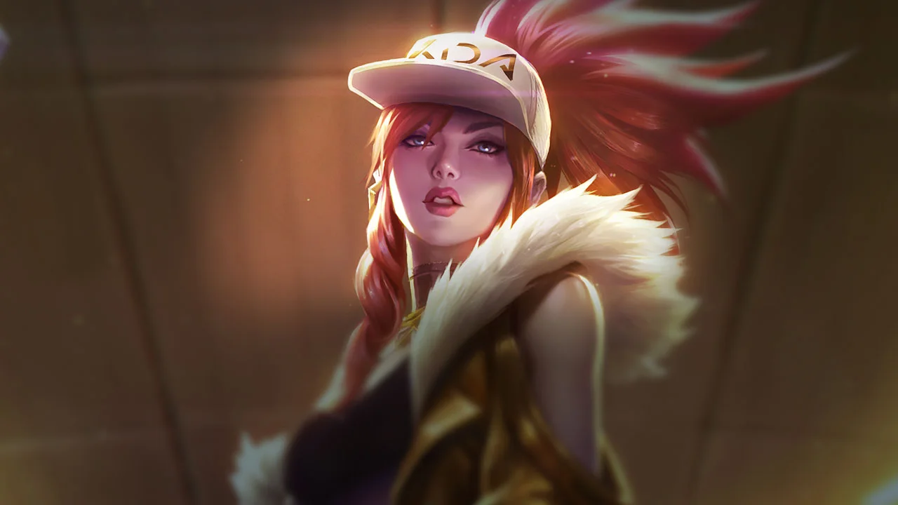 Prestige KDA Akali splash art