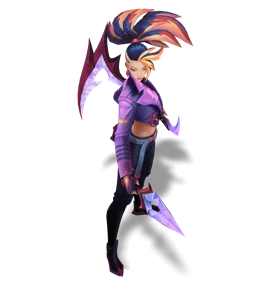 KDA ALL OUT Akali Tanzanite chroma