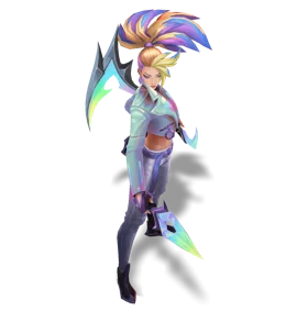 KDA ALL OUT Akali Pearl chroma