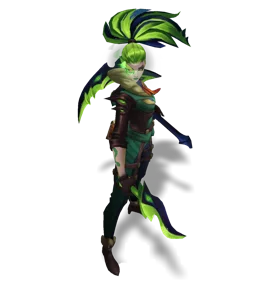 Crime City Nightmare Akali Emerald chroma