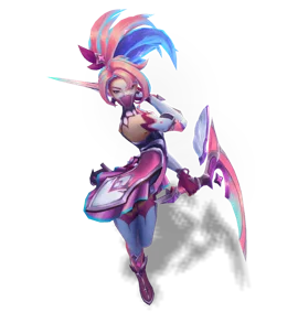 Star Guardian Akali Rose Quartz chroma