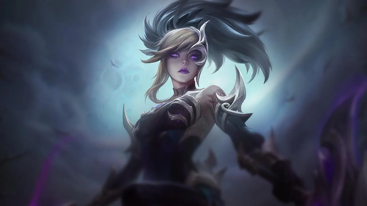 Coven Akali splash art