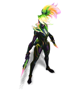 Empyrean Akali Emerald chroma