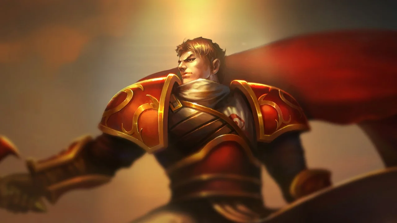 Sanguine Garen splash art