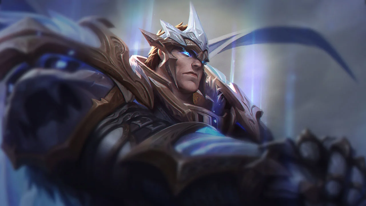 God-King Garen splash art