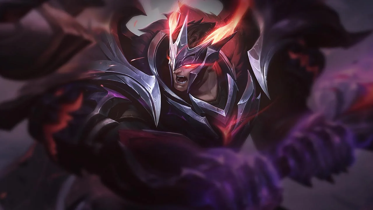 Fallen God-King Garen splash art