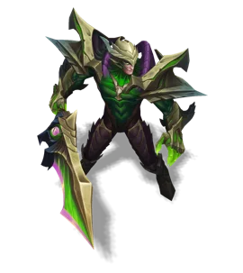 Visions of the Fallen Emerald chroma