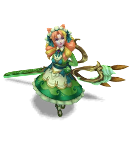 Cafe Cuties Gwen Emerald chroma