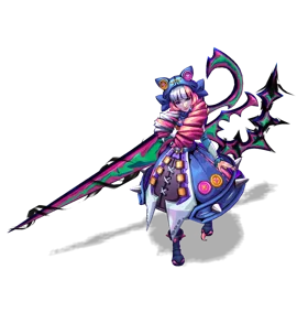 Soul Fighter Gwen Sapphire chroma
