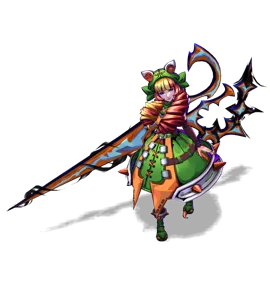 Soul Fighter Gwen Emerald chroma