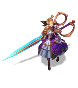 Battle Queen Gwen Tanzanite chroma