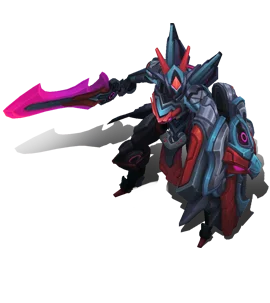 Mecha Kingdoms Leona Obsidian chroma
