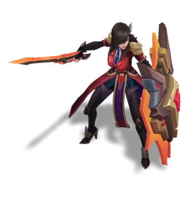 Battle Academia Leona Ruby chroma