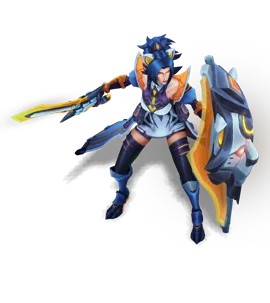 Battle Lion Leona Nightwire chroma
