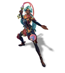 Star Guardian Nilah Obsidian chroma