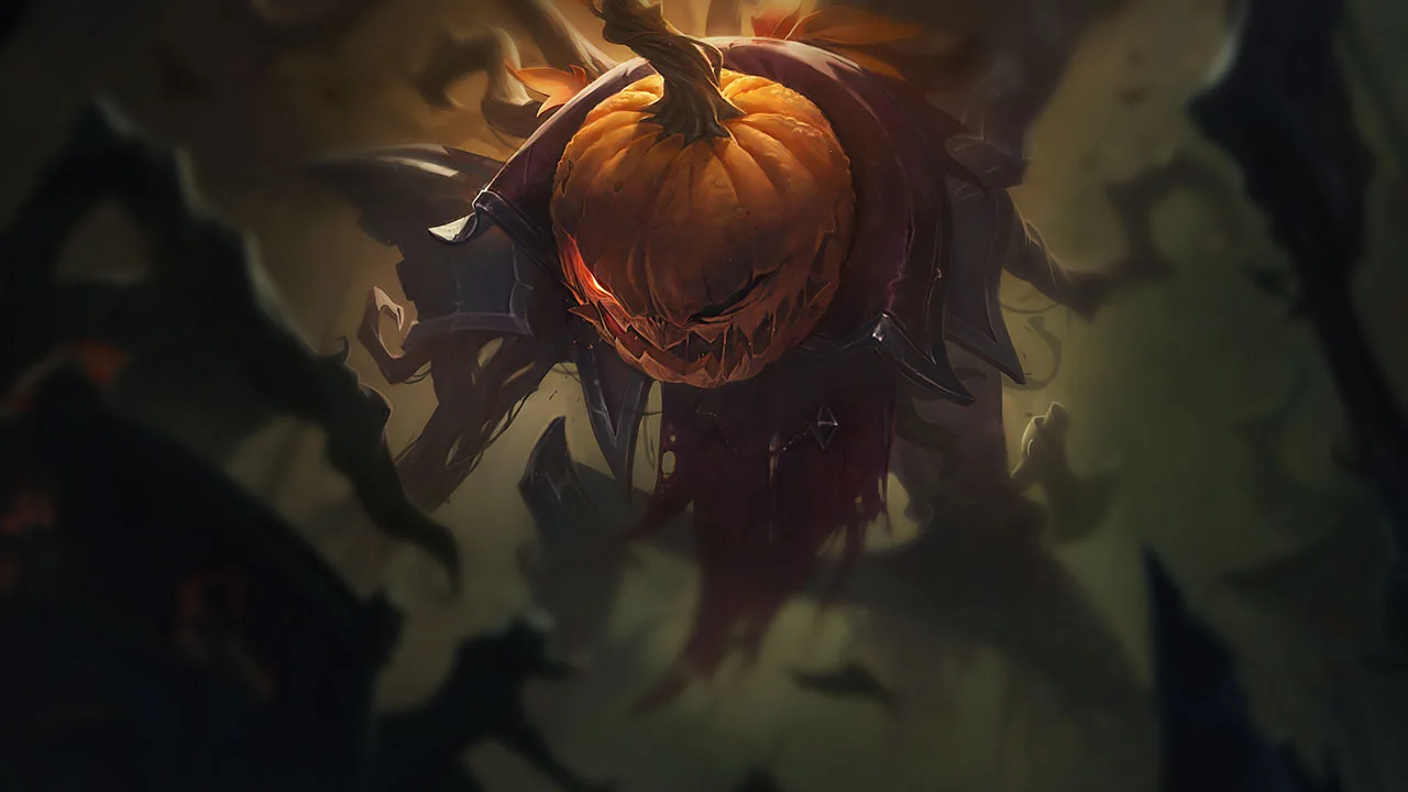 Pumpkinhead Fiddlesticks splash art