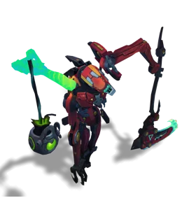 Praetorian Fiddlesticks Ruby chroma