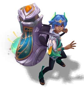 Faerie Court Milio Turquoise chroma