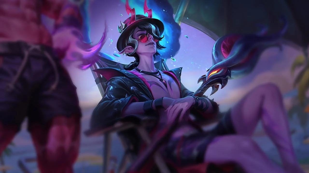 Sinful Shores splash art